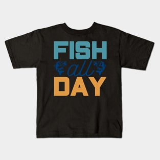 fish au day Kids T-Shirt